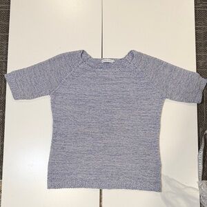ALFRED SUNG Heathered Knit Top